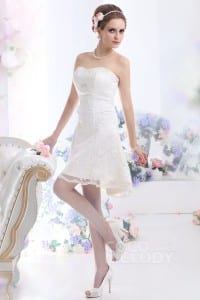 a-line-ivory-short-mini-strapless-lace-wedding-dress-b22308-e_2